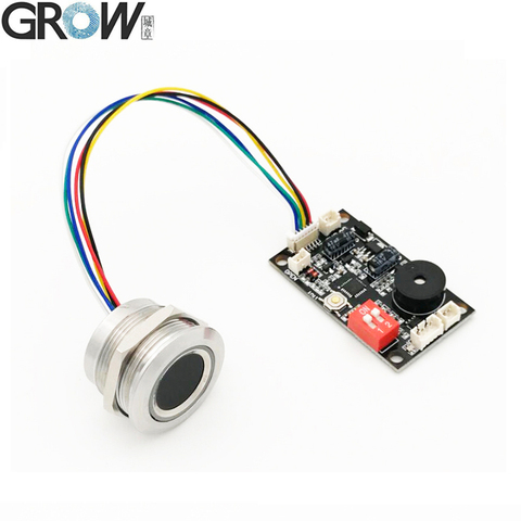 GROW K200-3.3+R503 Two-Color Ring Indicator Light Door Access Control Capacitive Fingerprint Access Control Board ► Photo 1/6