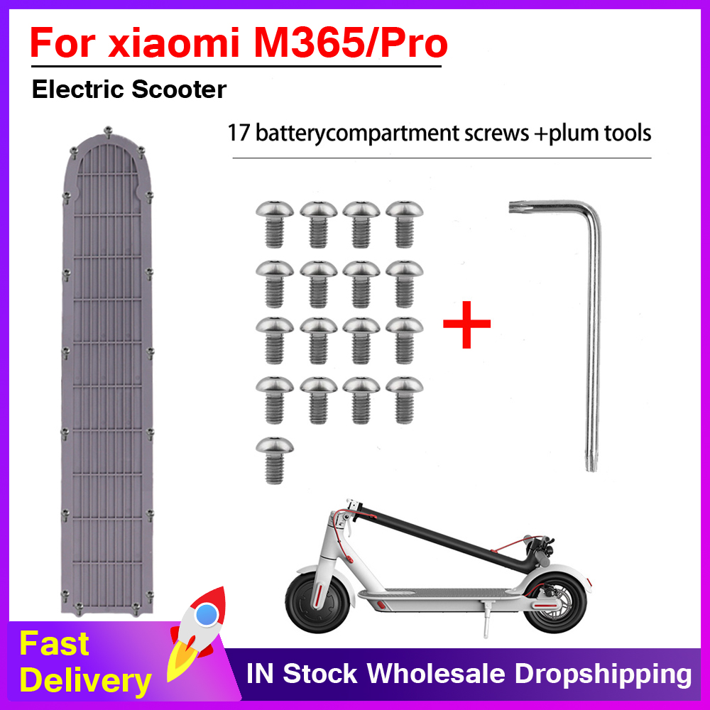 Battery Compartment Bottom Cover Screws Set For Xiaomi Mijia M365 Scooters Parts 