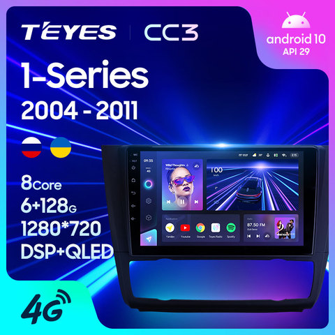 TEYES CC3 For BMW 1-Series 1 Series E88 E82 E81 E87 2004 - 2011 Car Radio Multimedia Player navigation stereo No 2din 2 din DVD ► Photo 1/1