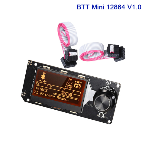 BIGTREETECH BTT MINI 12864 V1.0 12864LCD Display Smart Controller 3D Printer Parts Screen Control Panel SKR V1.4 Turbo VORON 2.4 ► Photo 1/6