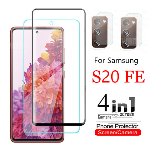 Tempered Glass on For Samsung Galaxy S20 Fan Edition FE S20FE S 20 Lite 2022 Screen Protector Glass For Samsung Galaxy S20 Lite ► Photo 1/6