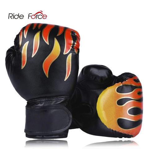 6OZ Kids PU Kick Boxing Gloves Punching Gloves Karate Muay Thai Guantes De Boxeo Free Fight MMA Sanda Training Equipment ► Photo 1/6