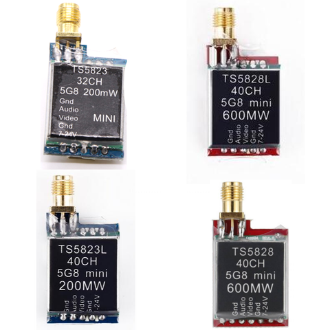 Original TS5828S TS5828 TS5828L TS5823 TS5823L Micro VTX 5.8G 600mW 48CH Mini FPV Transmitter for For RC FPV Drone ► Photo 1/6