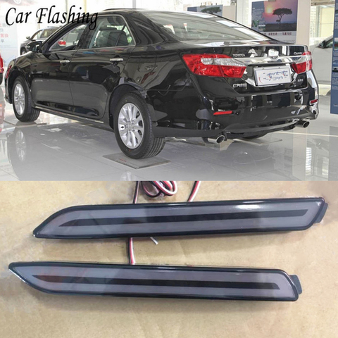 LED Car Rear Bumper Reflector Tail Brake Light For Toyota RAV4 Camry Reiz WISH SIENNA Innova Lexus ISF GX470 RX300 5630 Matrix ► Photo 1/6