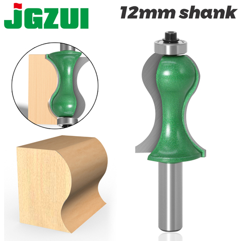 12mm shank andrail Router Bit Set - Standard/Flute Line knife Woodworking cutter Tenon Cutter for Woodworking Tools ► Photo 1/6