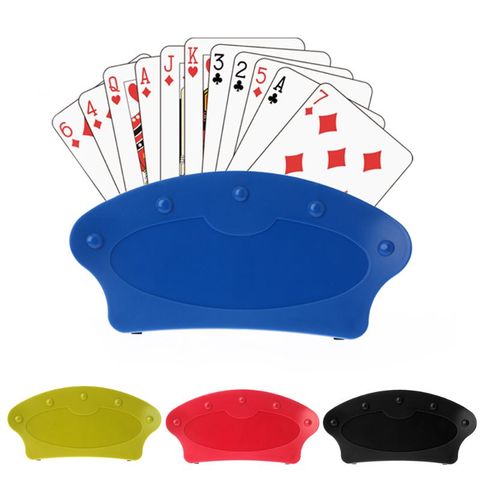 OOTDTY Hands-Free Playing Card Holder Board Game Poker Seat Lazy Poker Base Organizes Hands Party Game ► Photo 1/6