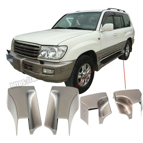 For Toyota Land Cruiser LC100 1998-2007 Side pedal wrap angle Side Lip Molding cover ► Photo 1/6