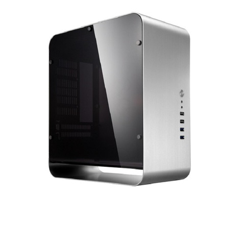 Jonsbo UMX1 PLUS Computer Case  Aluminum  HTPC Silver Side Through ITX Chassis ► Photo 1/1