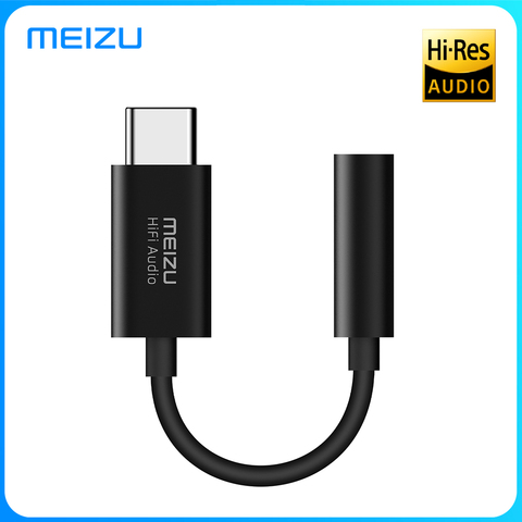 Meizu HD USB TYPE C to 3.5MM Earphone Amplifiers Adapter Hifi DAC Audio Amplificador for Meizu 16s Android Phone PC MAC ► Photo 1/1