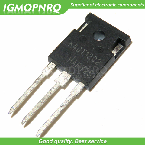 10PCS IKW40N120T2 K40T1202 IGBT 40A1200V TO247 pipe new original ► Photo 1/1