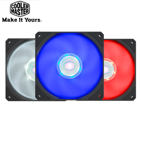 Cooler Master sickleflow 120mm LED 4pin PWM Shockproof silence fans For Computer Case CPU cooler cooling fan ► Photo 1/6