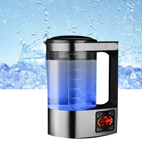 2000ML Rich Hydrogen Bottle Alkaline Ionizer Machine Water Filter Drink Generator Us Plug ► Photo 1/6