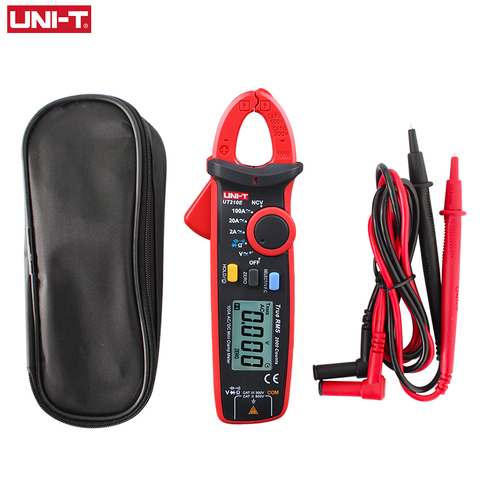 Mini Digital Clamp Meters AC/DC Current Voltage UNI-T UT210 series True RMS Auto Range VFC Capacitance Non Contact Multimeter ► Photo 1/6