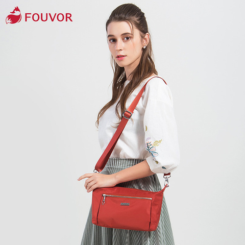 Fouvor 2022 Oxford Waterproof Messenger Bag for Women Nylon Large Capacity Shoulder Bags 2858-20 ► Photo 1/5