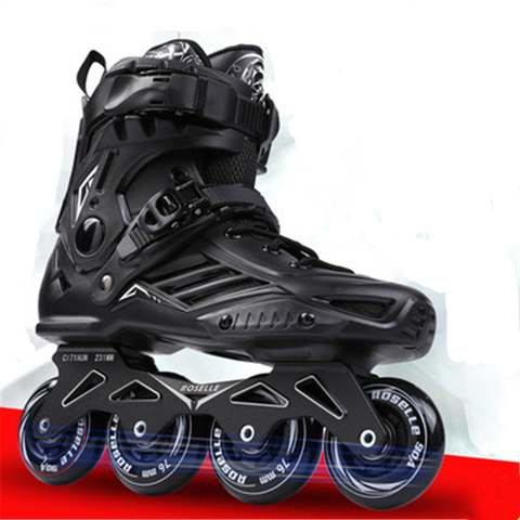 Skates adult inline men and women roller shoes club flat shoes adult professional fancy roller skates flash ► Photo 1/5