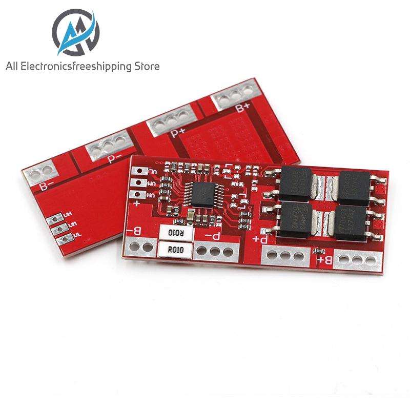 Smart Electronics 4S 30A High Current Li-ion Lithium Battery 18650 Charger Protection Board 14.4V 14.8V 16.8V Overcharge ► Photo 1/2