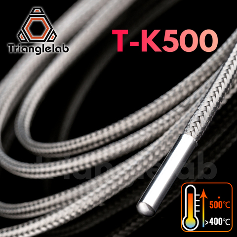 Trianglelab T-K500 Thermocouple sensor 500℃ PEI PEEK high temperature 3D printing  for volcano E3D V6 HOTEND Temperature Sensor ► Photo 1/5