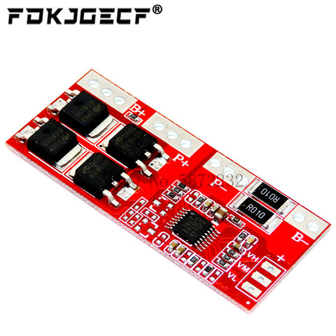 4S 30A High Current Li-ion Lithium Battery 18650 Charger Protection Board 14.4V 14.8V 16.8V Overcharge ► Photo 1/2