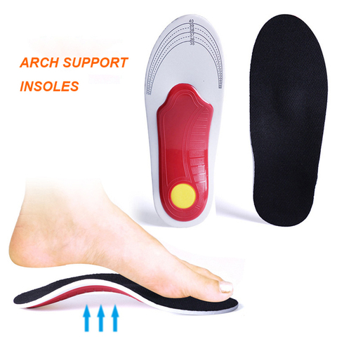 Orthotic  Arch Support Insoles 3D high Arch Support Flat Feet For Women Men orthopedic Foot Pain Pad ► Photo 1/6