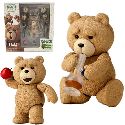 10cm Amazing Yamaguchi Movie TED 2 Ted Action Figure Teddy Bear Figure Model Toys ► Photo 1/6