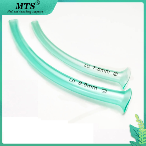 9pcs/lot Disposable Medical Sterilization nasopharyngeal airway nasal Breathe tube for First Aid or medical teaching ► Photo 1/6