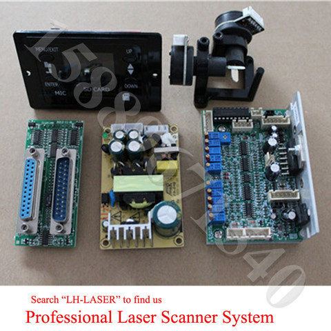 SD Card display 30K laser Galvo Galvanometer Based Optical Scanner From LH-LASER ► Photo 1/6