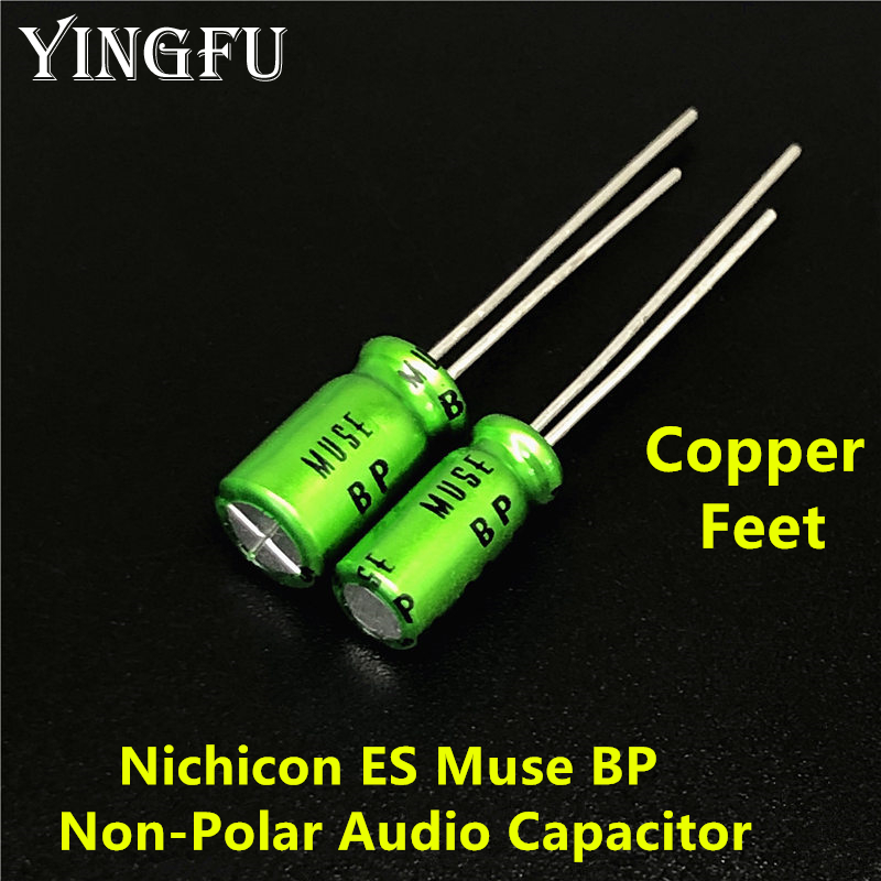 4 pcs Nichicon ES Muse Capacitors 50V 0.47uf Audio 