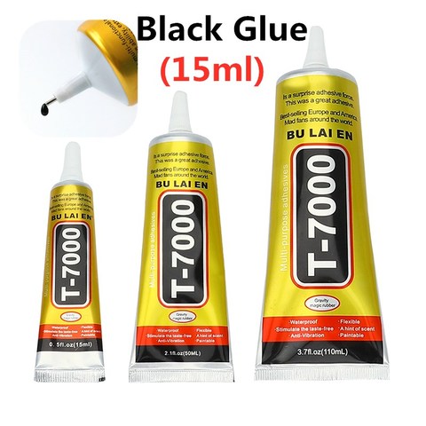 T7000 15ml Glues Multipurpose Adhesives Super Glues  Black Liquid Epoxy Glues For DIY Crafts Glass Phone Case Metal Fabric ► Photo 1/6