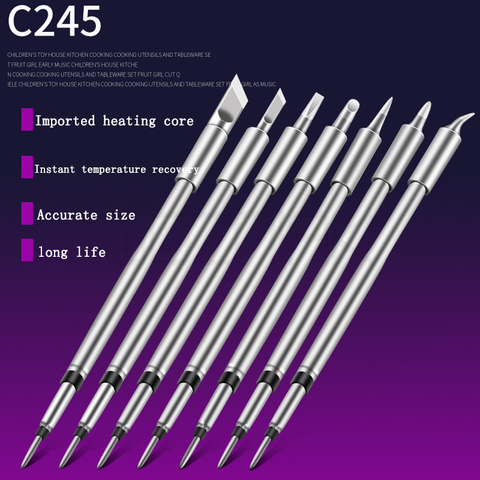 Universal JBC C245 Soldering Iron Tip T245-A Handle Welding Nozzle Grip Compatible With JBC T245 And Sugon T26 Soldering Statio ► Photo 1/6