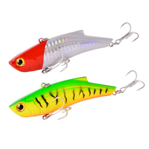 1 PC 9 Cm/27.6G Artificial Japanese VIB Sinking Fishing Lure Lead Inside Hard Bait Diving Swivel Bait Winter Sea Fishing Tackle ► Photo 1/6