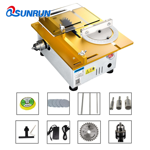 The sixth generation can lift cutting multifunctional desktop mini mini precision small table saw DIY woodworking chainsaw ► Photo 1/6