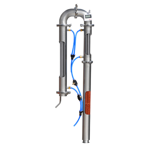 Tube distillation tower home-brewed liquor, brandy, whisky, vodka, moonshine machine and equipment with copper mesh 1.5''2'' ► Photo 1/6