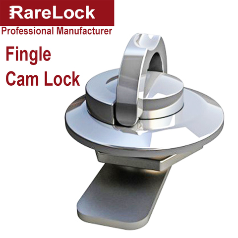 Keyless Fingle Cabinet Cam Lock for Box Cupboard Locker Yacht Car Bathroom Window Hardware DIY Rarelock hh ► Photo 1/5