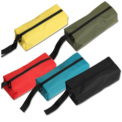 1 Pc New waterproof Storage Tool Bag Pouch Organize Tool Plumber multi-functional small hardware parts in hand bag kit ► Photo 1/6