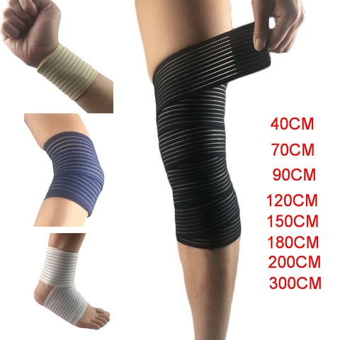 1Pcs Cotton Elastic Bandage For Wrist Calf Elbow Leg Ankle Protector Compression Knee Support Band Sport Tape Fitness Safety ► Photo 1/6