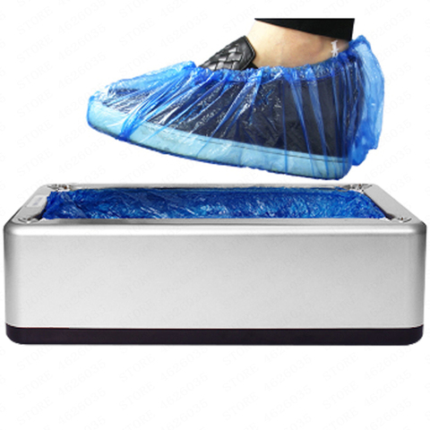 Shoe Film Machine Automatic Shoes Cover Dispenser Machine Household Stepping Disposable Booties Maker Smart Shoe Cover Dispenser ► Photo 1/6