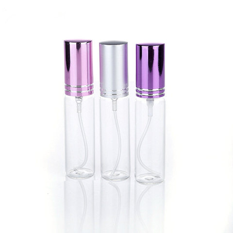 10pcs/lot Mini 5ml 10ml Travel Portable Glass Perfume Bottle Spray Bottles Sample Empty Containers atomize Refillable Bottles ► Photo 1/6