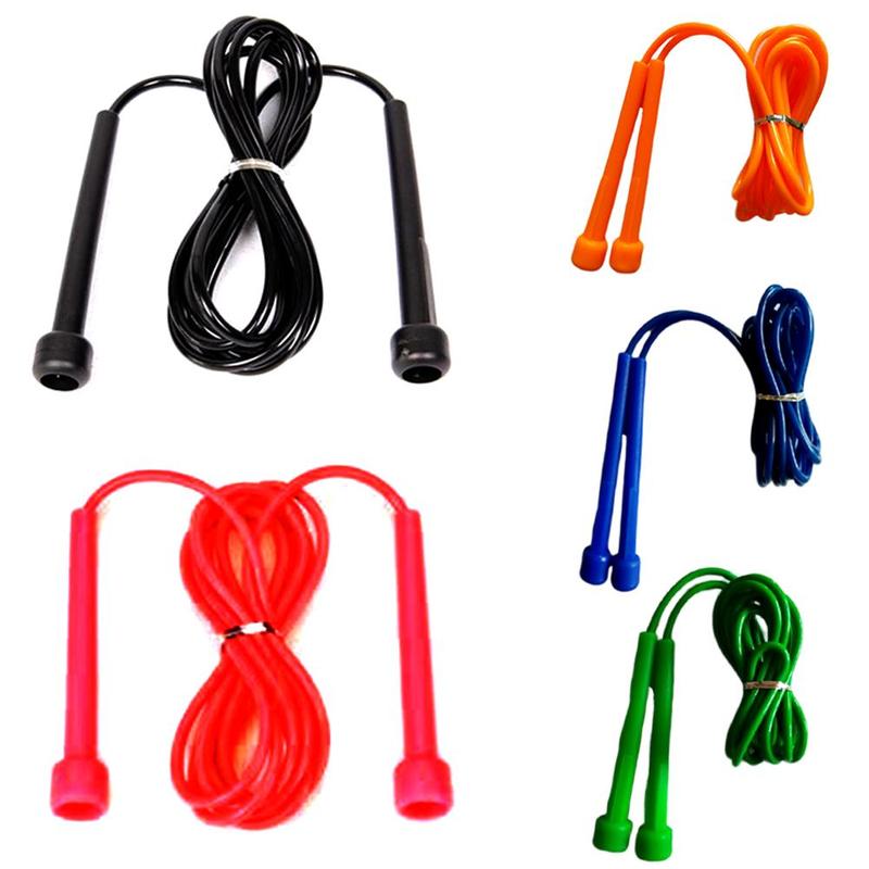 Skipping Rope Nylon Adjustable Jump Boxing Fitness Speed Rope Training Gym 