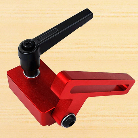 Woodworking Chute Backing Connector T-Track Slot Miter Gauge Machinery Part Module Track Stop Locator Rail Retainer ► Photo 1/6