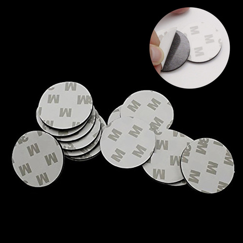 60pcs Double Side Round Car Stickiness for Sticker Holder Pad Adhesive Degree 360 Universal Sticky Tap Mount Base For Bathroom ► Photo 1/6