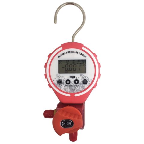 Manifold Refrigeration Pressure Gauge Digital Vacuum Pressure Manifold Tester Meter HVAC Temperature Tester ► Photo 1/6