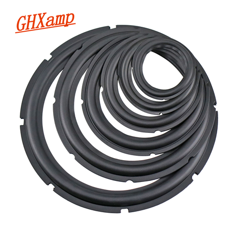 GHXAMP Speaker Rubber Edge 4 Inch 5Inch 6.5 Inch 8 Inch Notch Surround Fold Ring Repair Audio Speaker Rubber Suspension Part DIY ► Photo 1/6