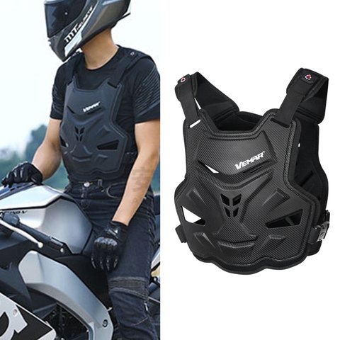 2022 New Adult Motorcycle Dirt Bike Body Armor Protective Gear Chest Back Protector Protection Vest for Motocross Skiing Skating ► Photo 1/6