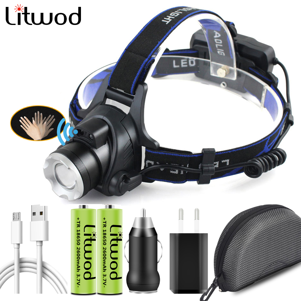 Z20 Led Headlamp 5000LM Head Lamp Torch Headlights Lantern Waterproof Bulbs  Xml T6 Lithium Ion Rechargeable Xm-l2 18650 - Price history & Review, AliExpress Seller - Litwod Holiday lighting Store