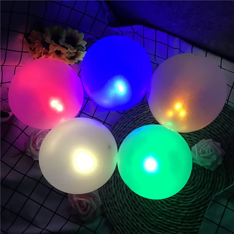 10Pcs Switch Balloon LED Flash Luminous Lamps Tumbler Light Bar Lantern Christmas Wedding Party Decoration Birthday Decor Adult ► Photo 1/6
