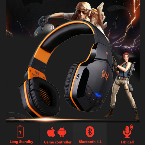 Viskeus Pluche pop Vuilnisbak Price history & Review on B3505 Wireless Bluetooth Gaming Headphones  Earphones with mic button control 3.5mm audio Helmet gaming Headset For  Phone Laptop | AliExpress Seller - Virwir Official Store | Alitools.io