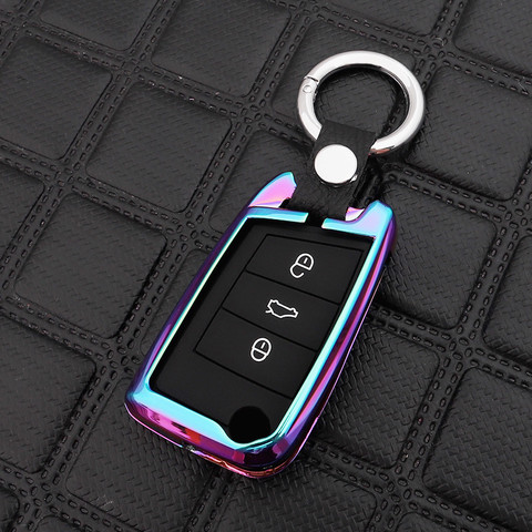 Car Key Case Cover Key Bag For Seat Altea（04-19）Arona（17-19）Ateca（16-19）Ibiza（00-19）fr Leon(00-19)2 mk1 mk2 mk3 5f fr 1m cupra ► Photo 1/4