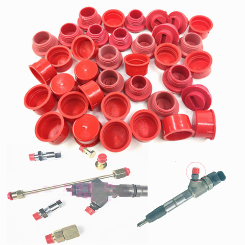 350PCS Diesel Common Rail Injector Connect Joint Dust Cap Diesel Oil Tube Pipe Dust Cap Plug M12 M14 M16 ► Photo 1/6