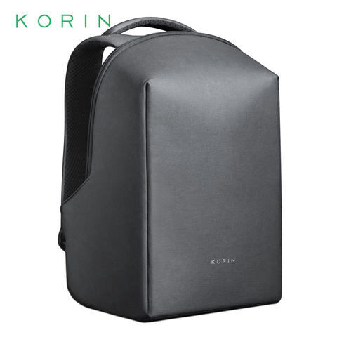 Korin Design HIPACK Hidden Anti-theft Men Backpack USB Charging 15.6 inch Laptop Backpack Waterproof College Student School Bag ► Photo 1/6