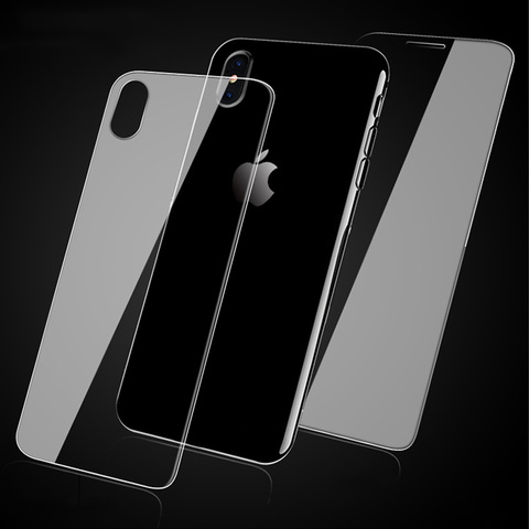 Buy Online For Iphone Xs Max Xr X 6 7 8 Back Tempered Glass Iphone 10 6 7 8 Plus 5s 5c Se 4 4s Screen Protector Front And Back Glass Alitools